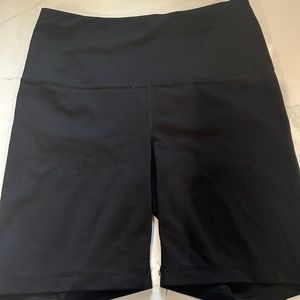 Black bike shorts